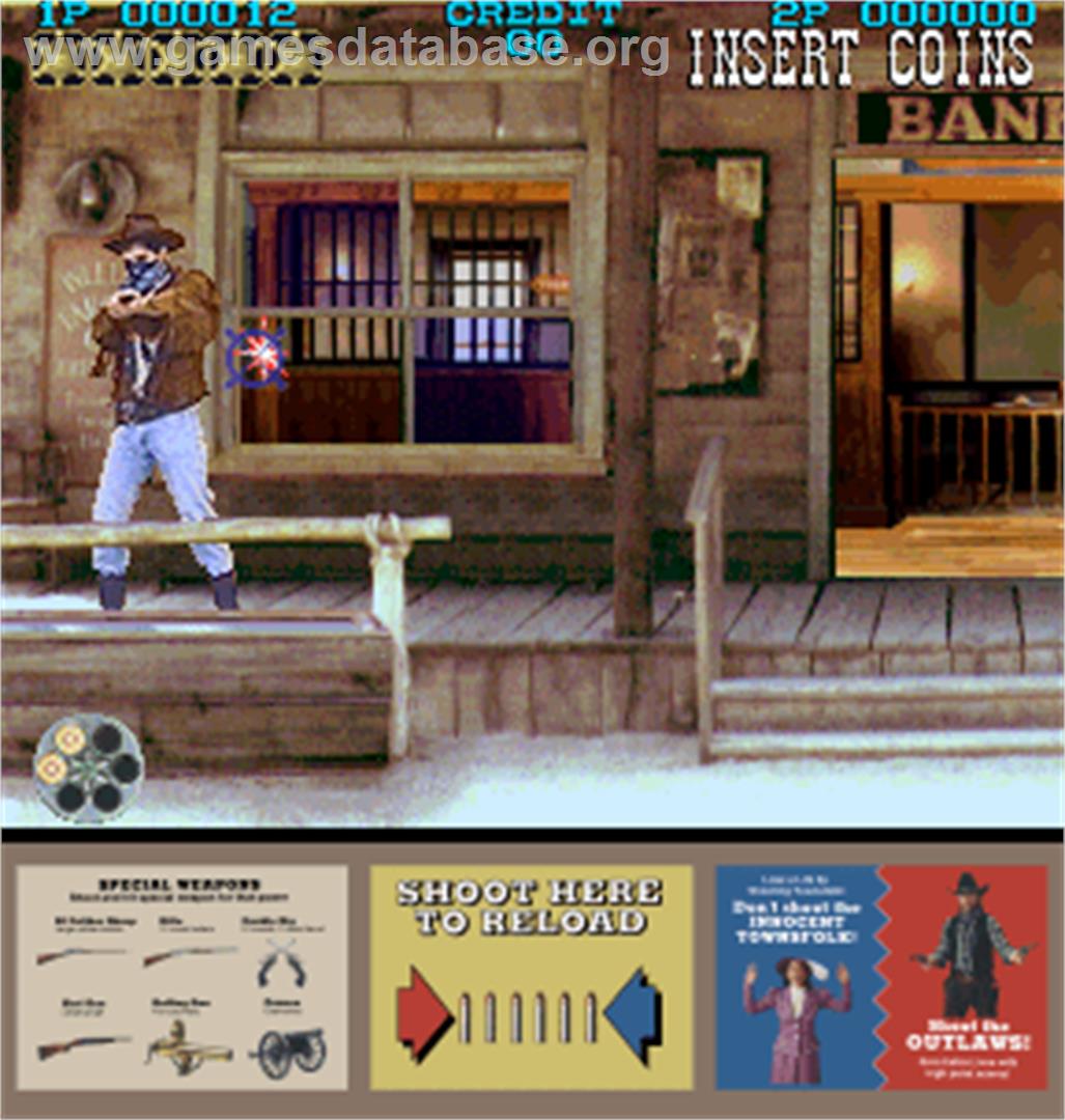 Lethal Enforcers II: Gun Fighters - Arcade - Artwork - Artwork