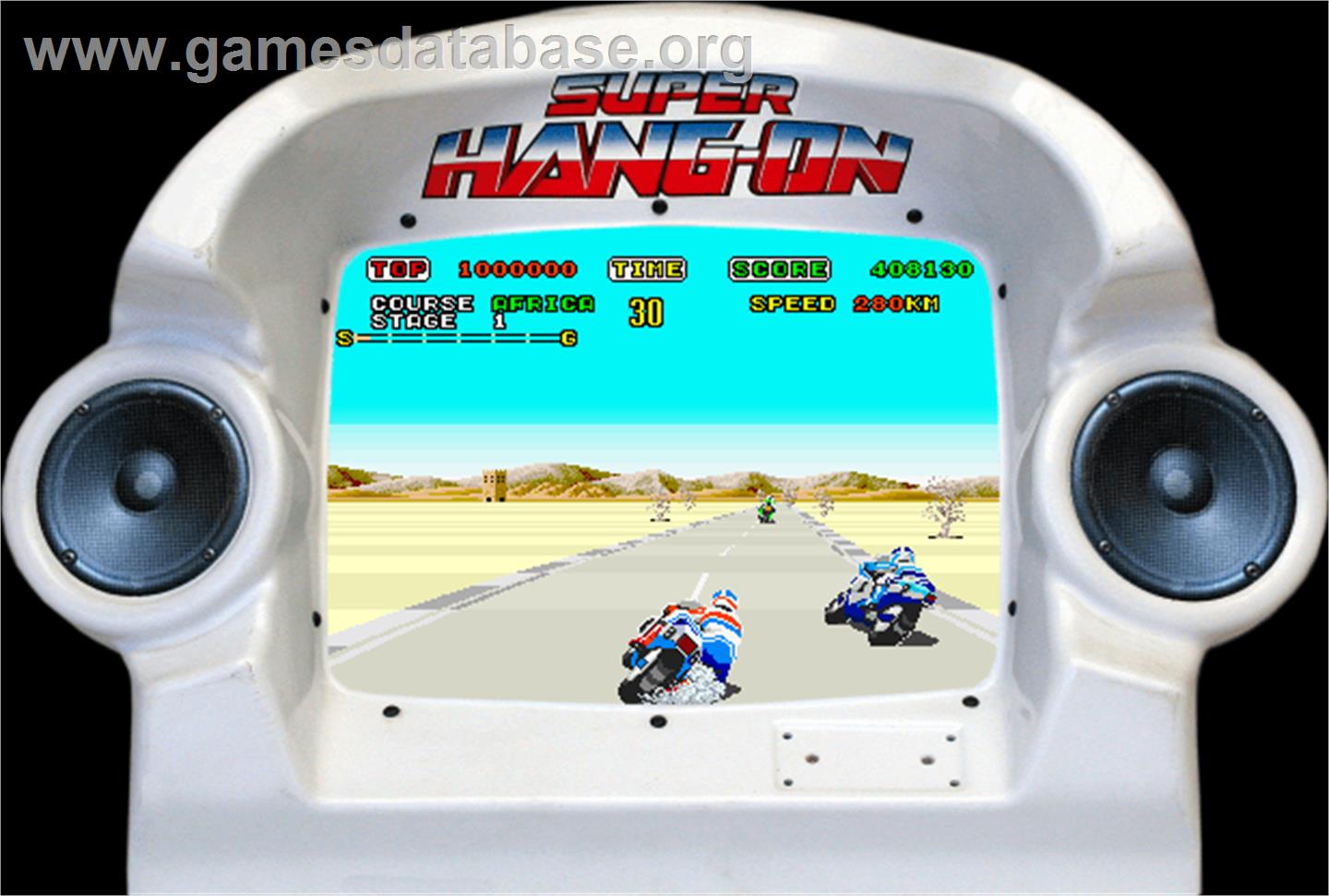 Limited Edition Hang-On - Arcade - Artwork - Artwork