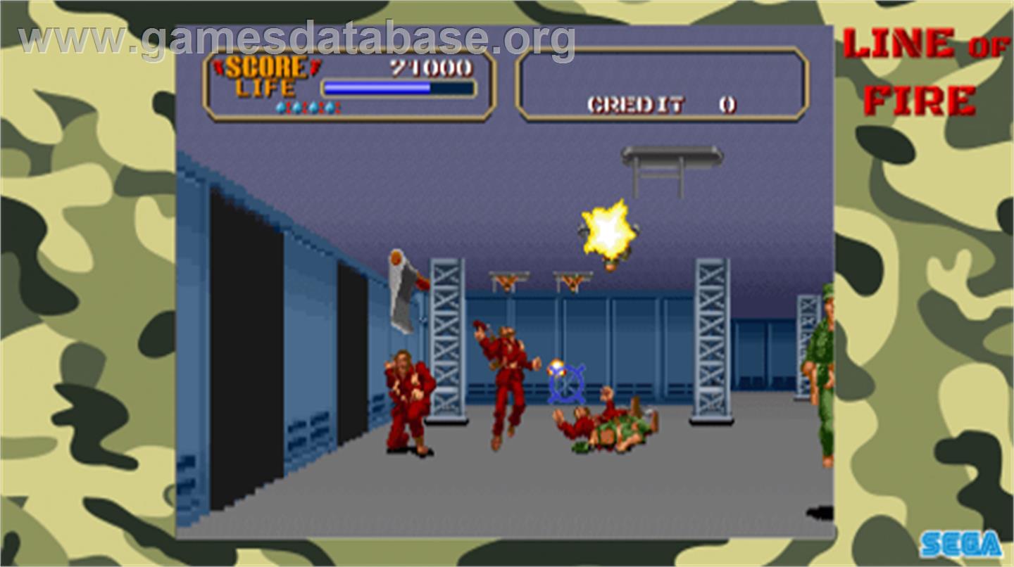 Line of Fire / Bakudan Yarou - Arcade - Artwork - Artwork