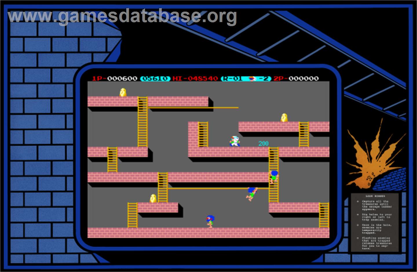 Lode Runner - Arcade - Artwork - Artwork