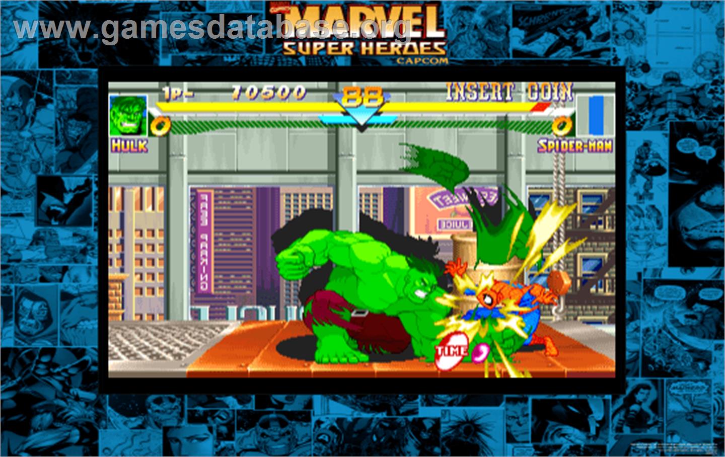 Marvel Super Heroes - Arcade - Artwork - Artwork