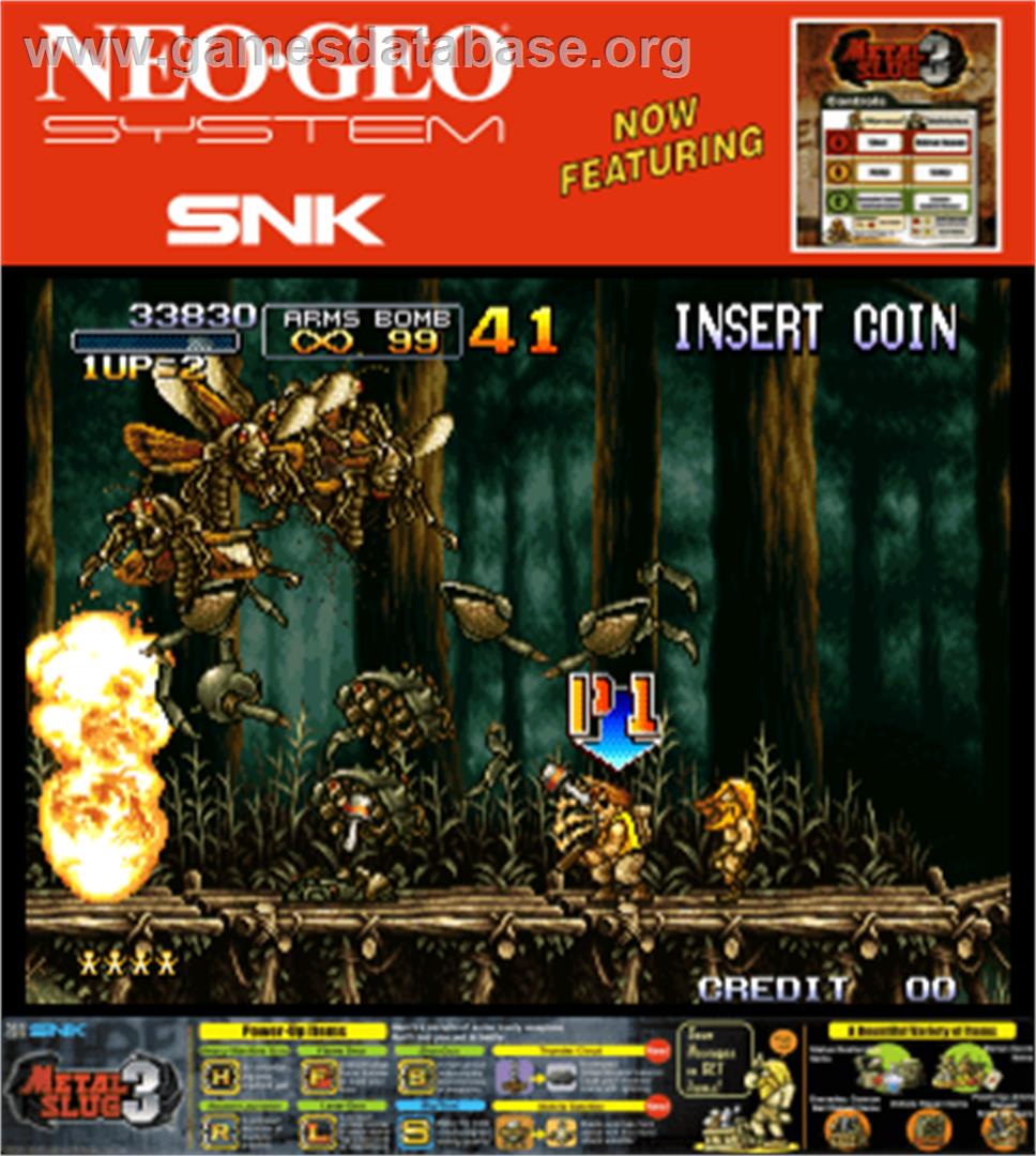 Metal Slug 3 - Arcade - Artwork - Artwork