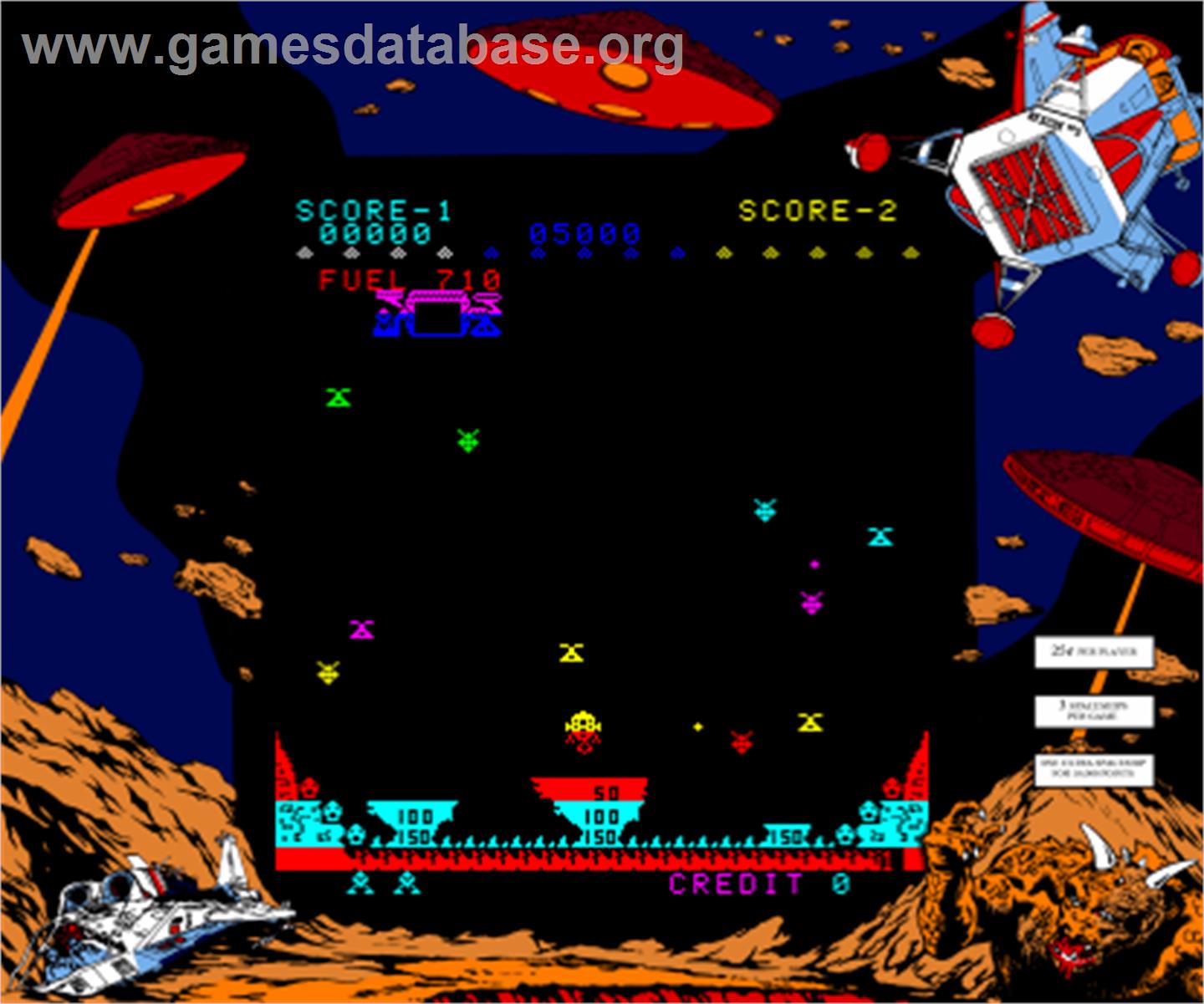 Moon Lander - Arcade - Artwork - Artwork