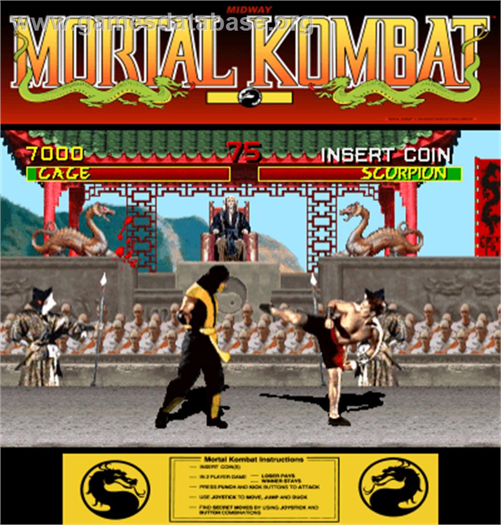 Mortal Kombat - Arcade - Artwork - Artwork