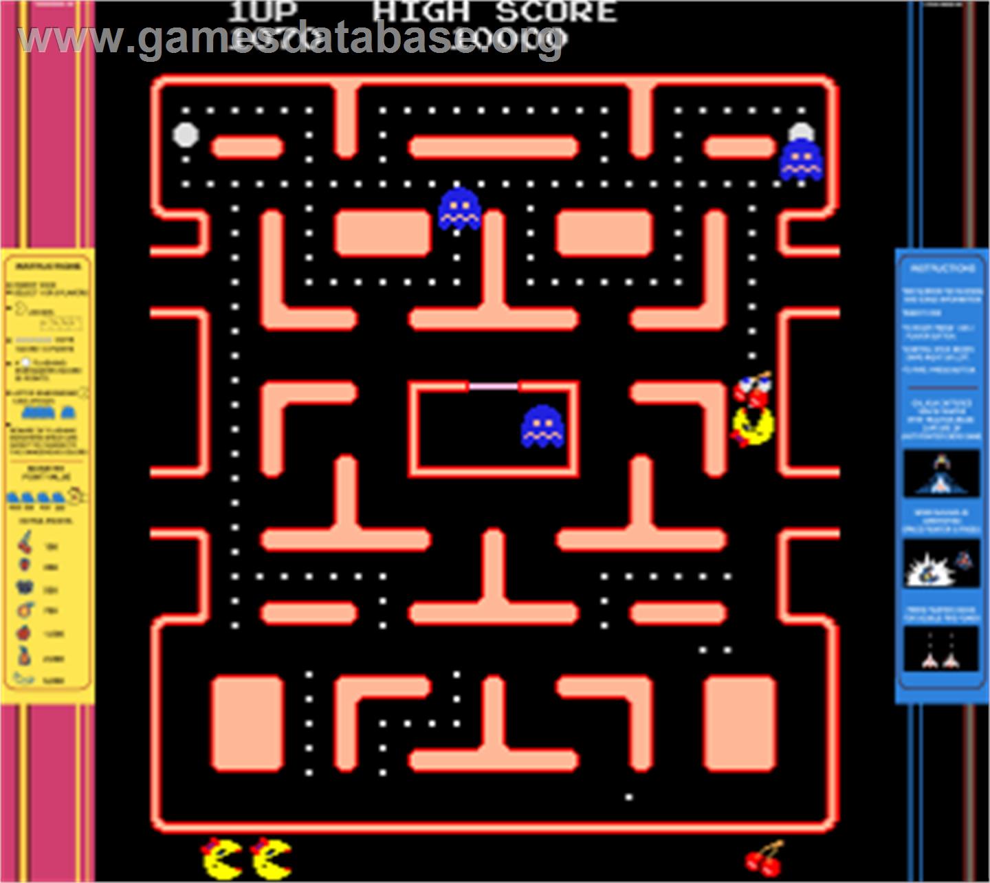 Ms. Pac-Man/Galaga - 20th Anniversary Class of 1981 Reunion - Arcade - Artwork - Artwork
