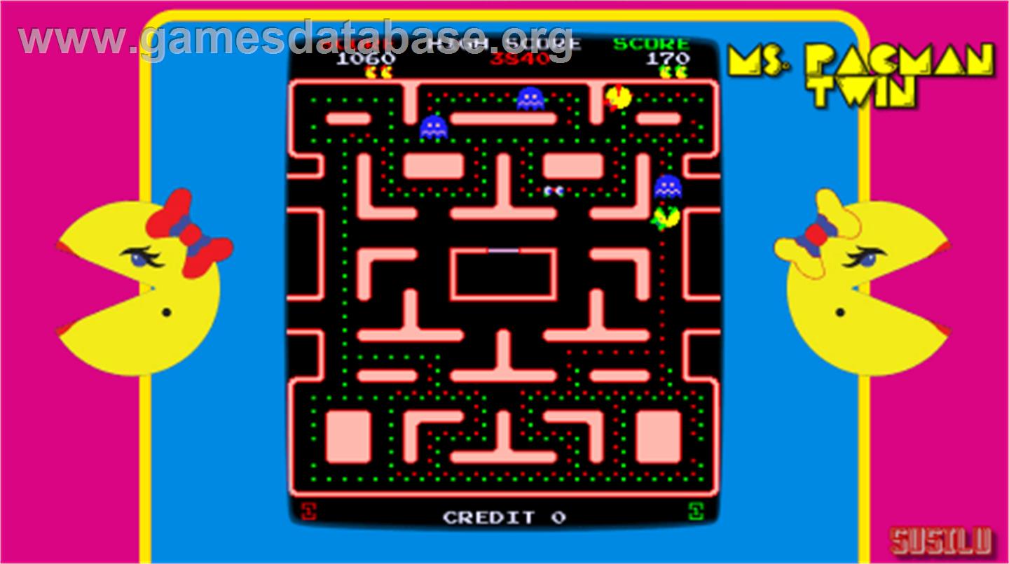 Ms Pac Man Twin - Arcade - Artwork - Artwork