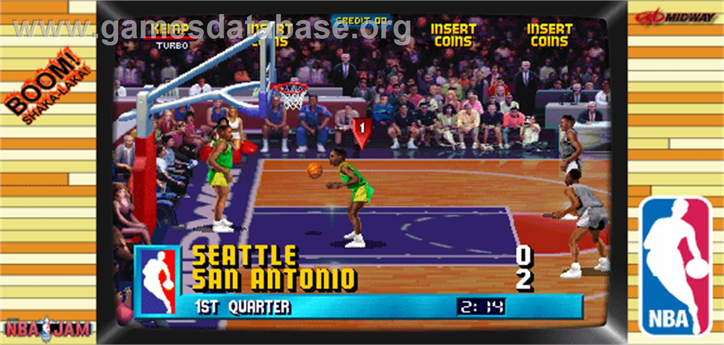 NBA Jam - Arcade - Artwork - Artwork