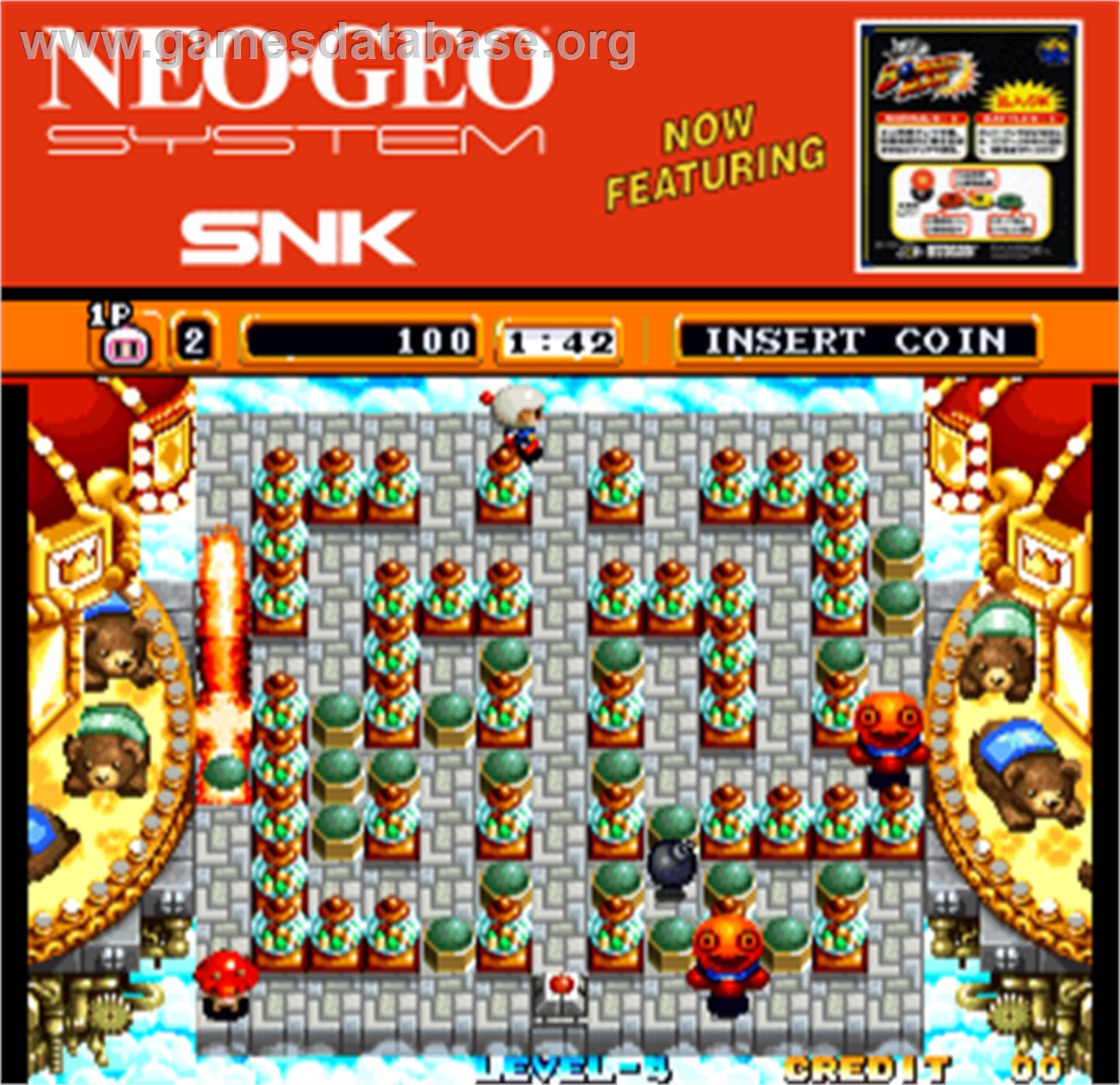 Neo Bomberman - Arcade - Artwork - Artwork