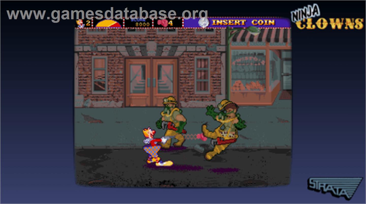 Ninja Clowns - Arcade - Artwork - Artwork