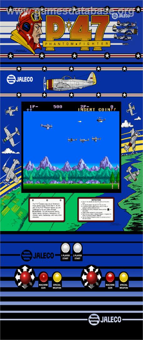 P-47 - The Freedom Fighter - Arcade - Artwork - Artwork
