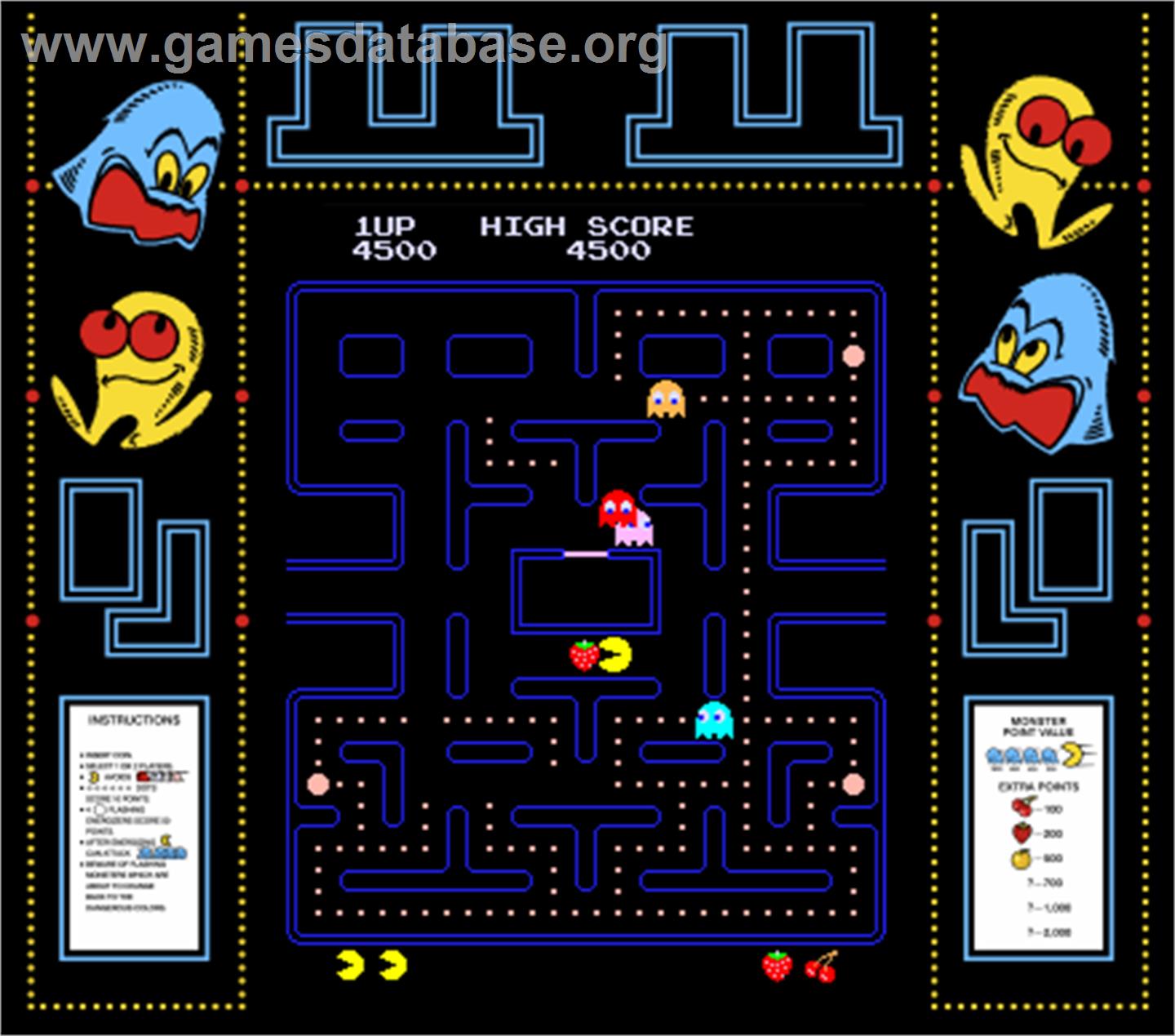 Pacu-Man - Arcade - Artwork - Artwork