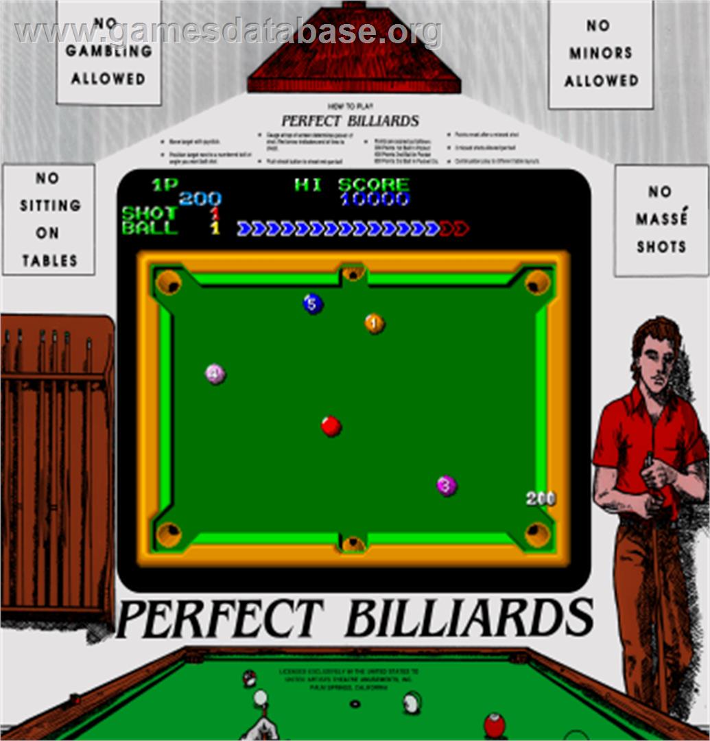 Perfect Billiard - Arcade - Artwork - Artwork