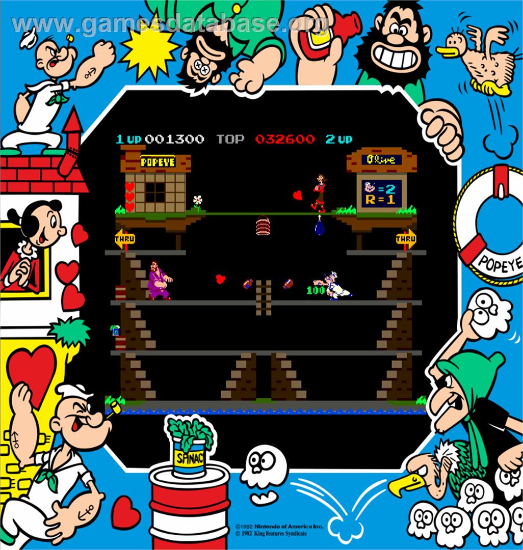 Popeye - Arcade - Artwork - Artwork