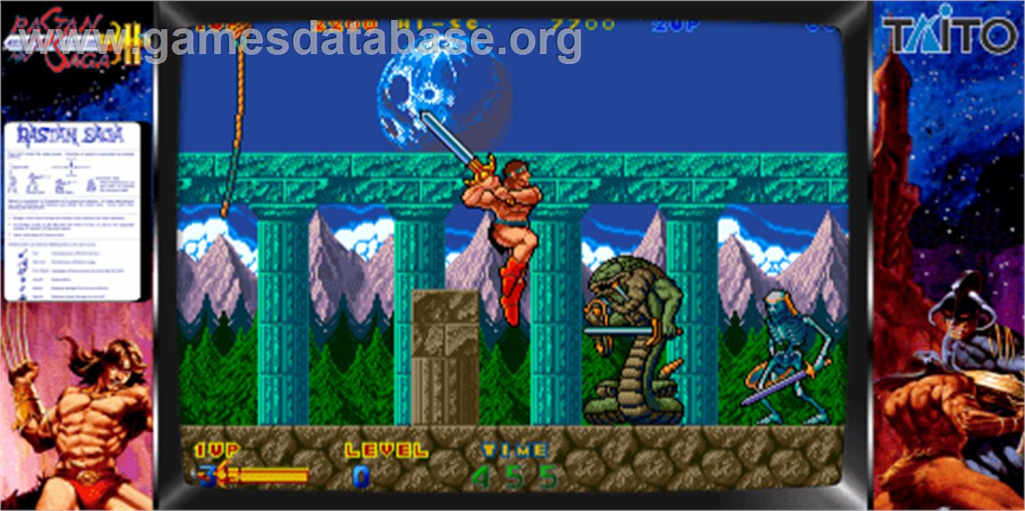 Rastan Saga 2 - Arcade - Artwork - Artwork