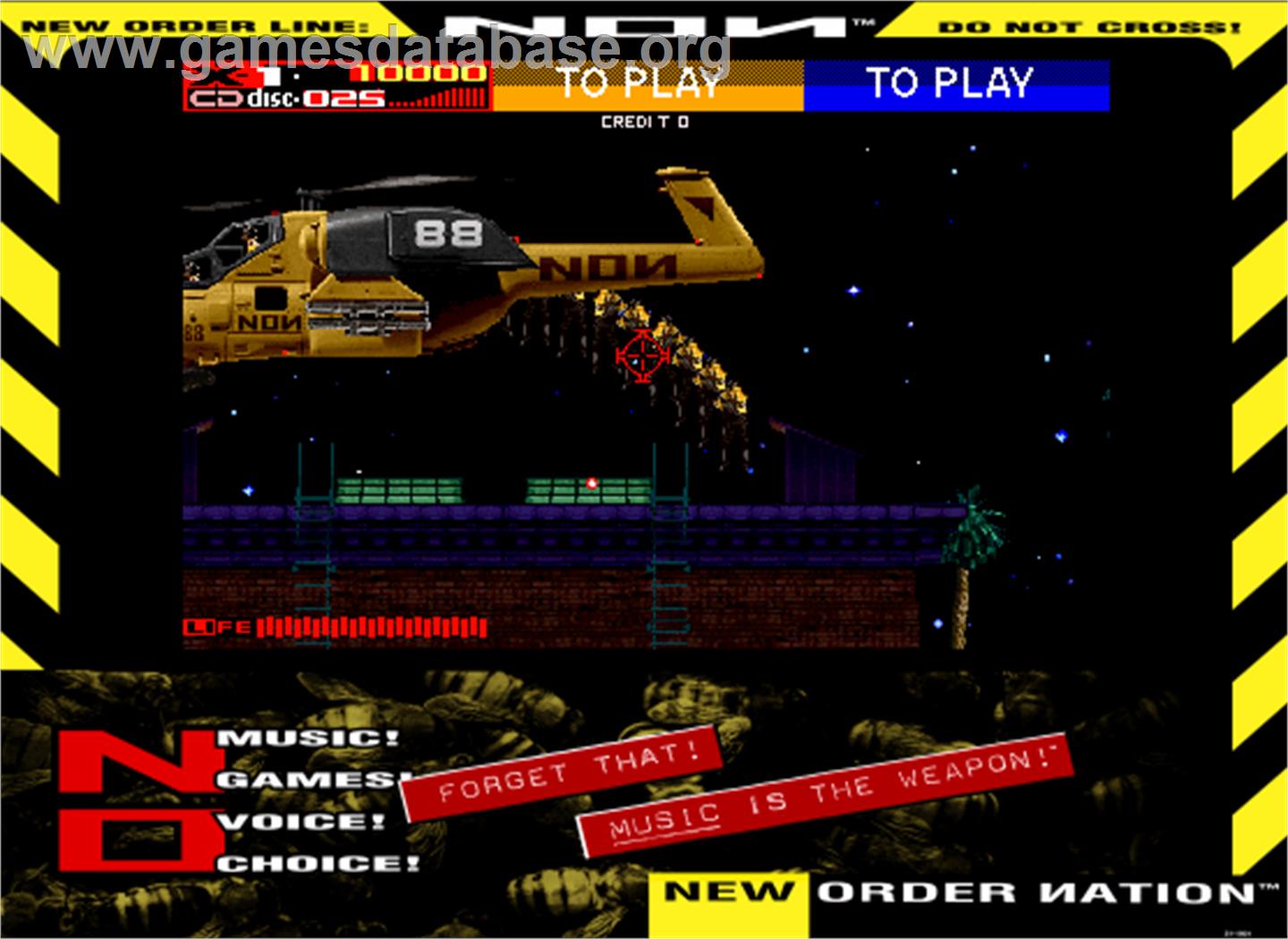 Revolution X - Arcade - Artwork - Artwork