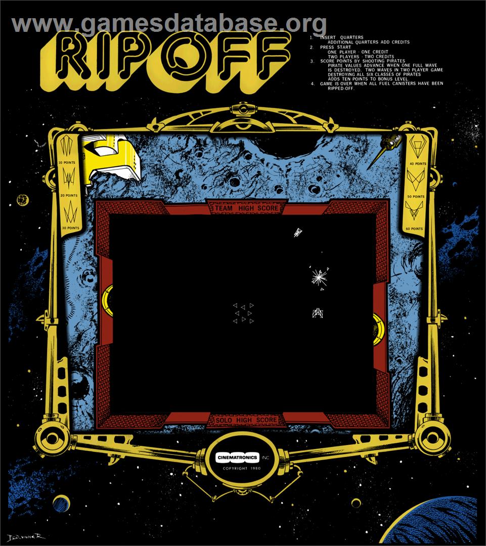 Rip Off - Arcade - Artwork - Artwork