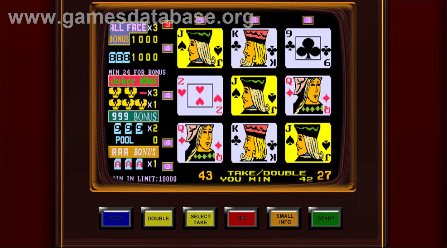 Royal Poker '96 - Arcade - Artwork - Artwork