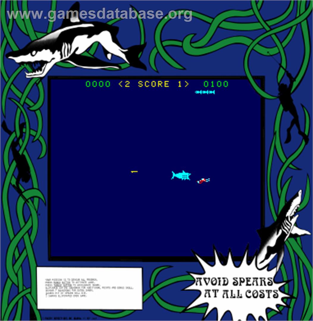 Shark Attack - Arcade - Artwork - Artwork