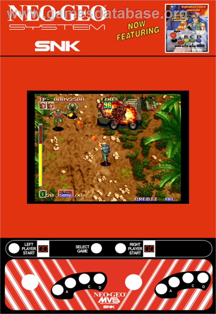 Shock Troopers - Arcade - Artwork - Artwork