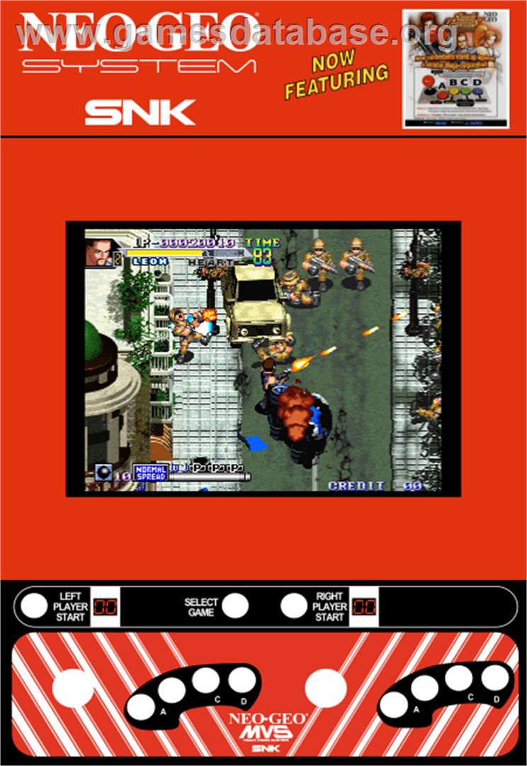 Shock Troopers - 2nd Squad - Arcade - Artwork - Artwork