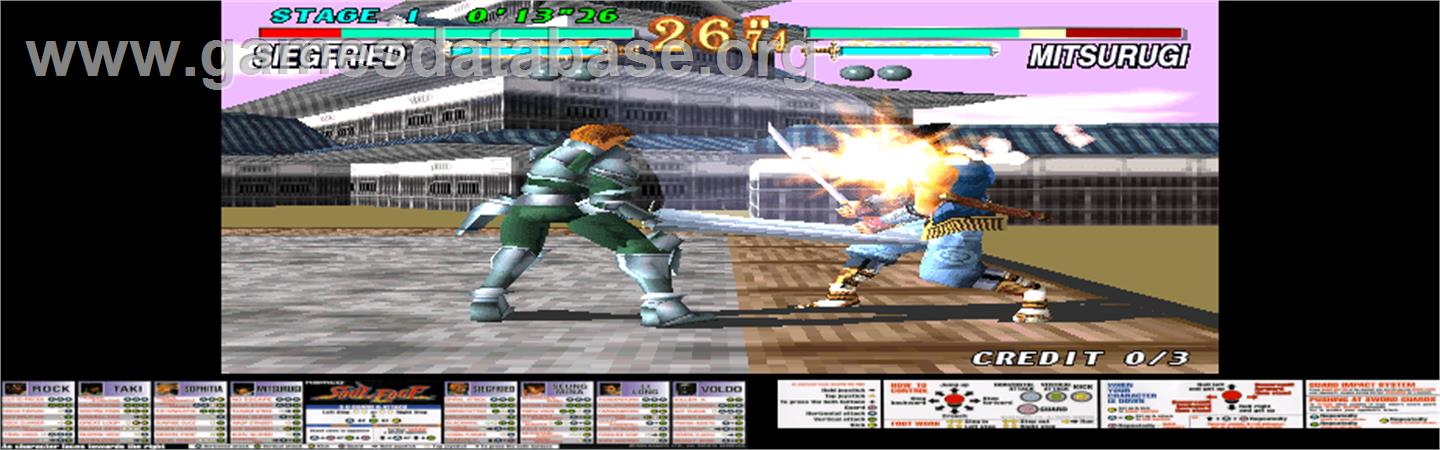 Soul Edge Ver. II - Arcade - Artwork - Artwork