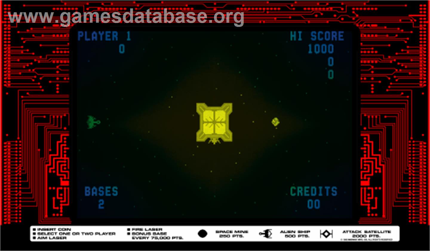 Space Zap - Arcade - Artwork - Artwork