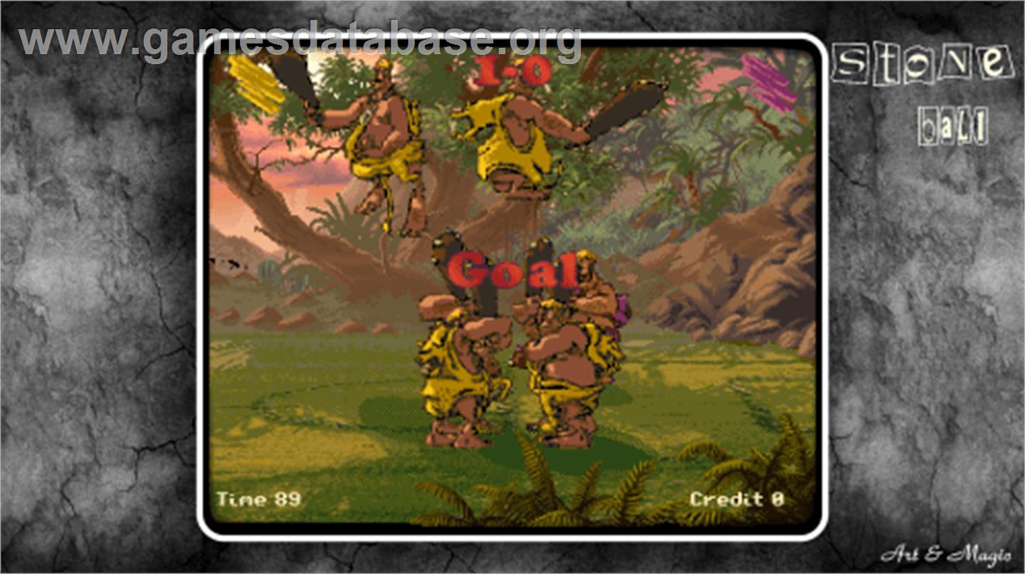 Stone Ball - Arcade - Artwork - Artwork