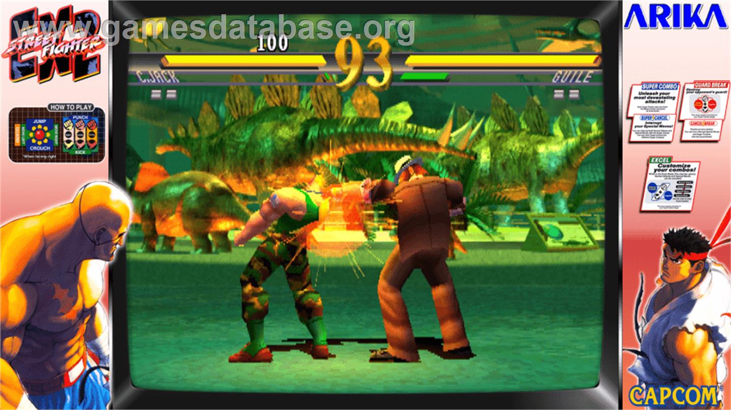 Street Fighter EX 2 - Arcade - Artwork - Artwork