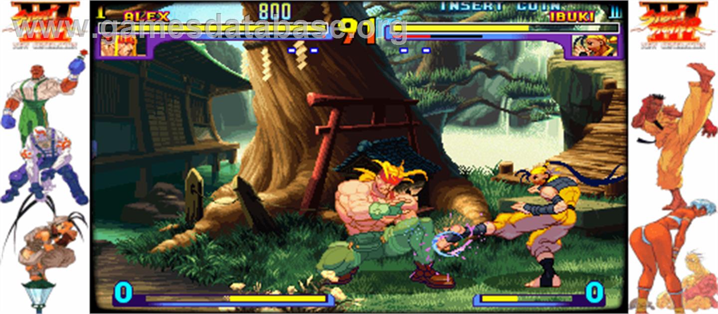 Street Fighter III: New Generation - Arcade - Artwork - Artwork