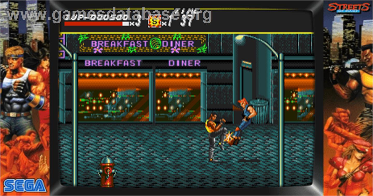 Streets of Rage - Arcade - Artwork - Artwork