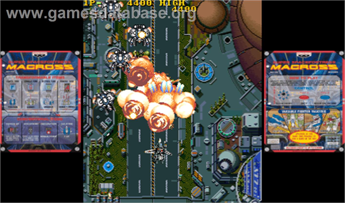 Super Spacefortress Macross / Chou-Jikuu Yousai Macross - Arcade - Artwork - Artwork