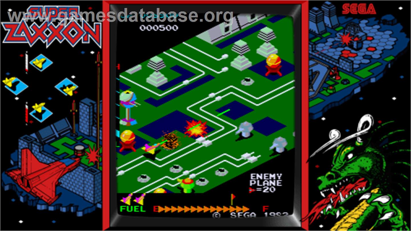 Super Zaxxon - Arcade - Artwork - Artwork