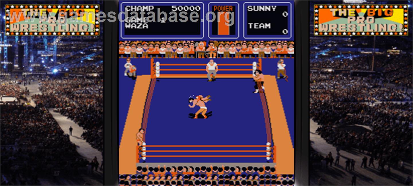 Tag Team Wrestling - Arcade - Artwork - Artwork