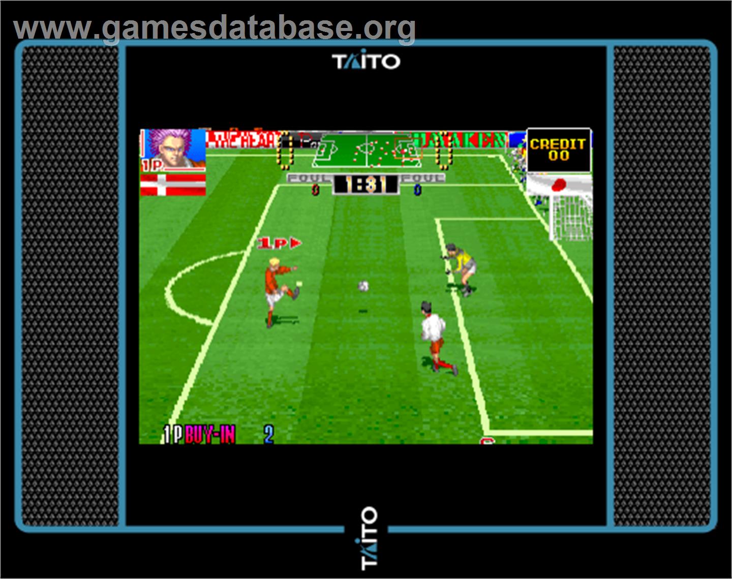 Taito Cup Finals - Arcade - Artwork - Artwork