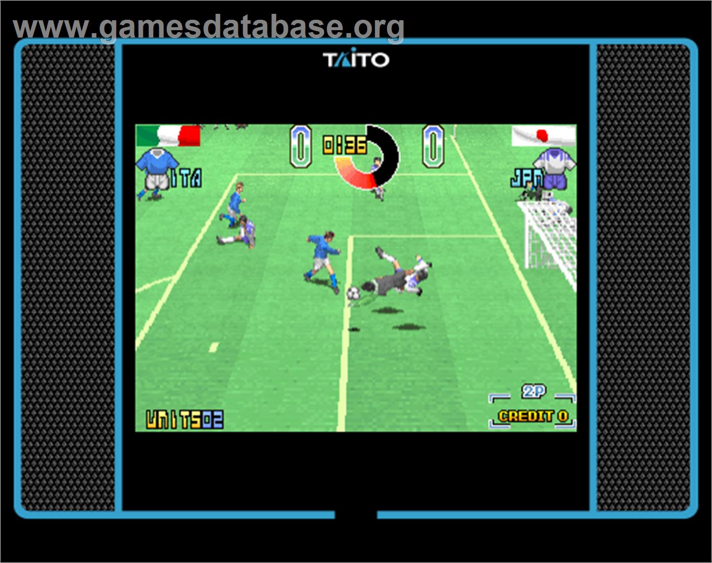 Taito Power Goal - Arcade - Artwork - Artwork