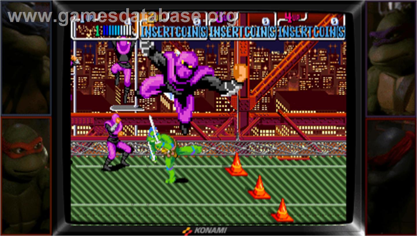 Teenage Mutant Ninja Turtles - Turtles in Time - Arcade - Artwork - Artwork