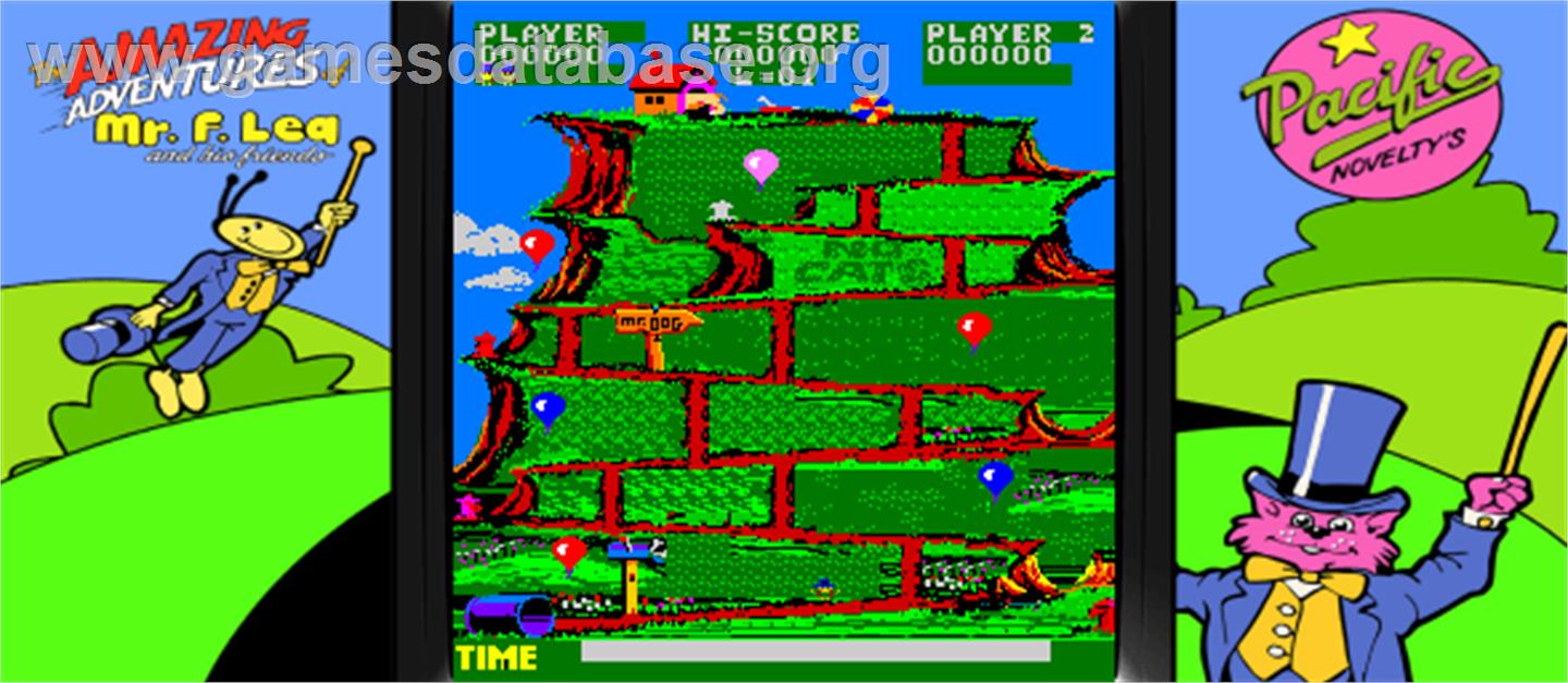 The Amazing Adventures of Mr. F. Lea - Arcade - Artwork - Artwork