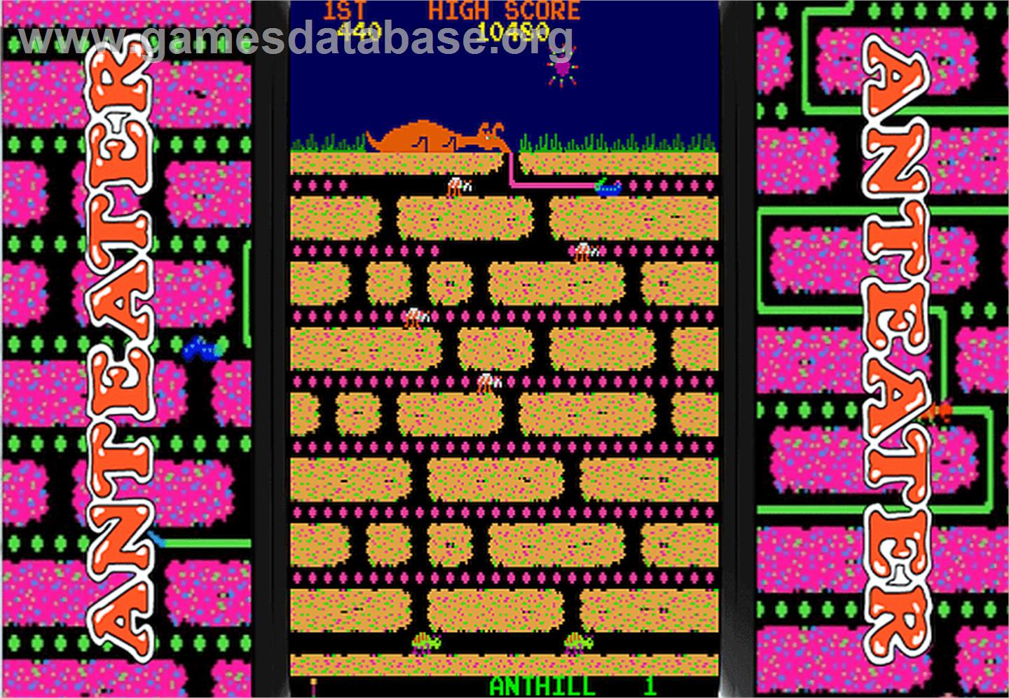 The Anteater - Arcade - Artwork - Artwork