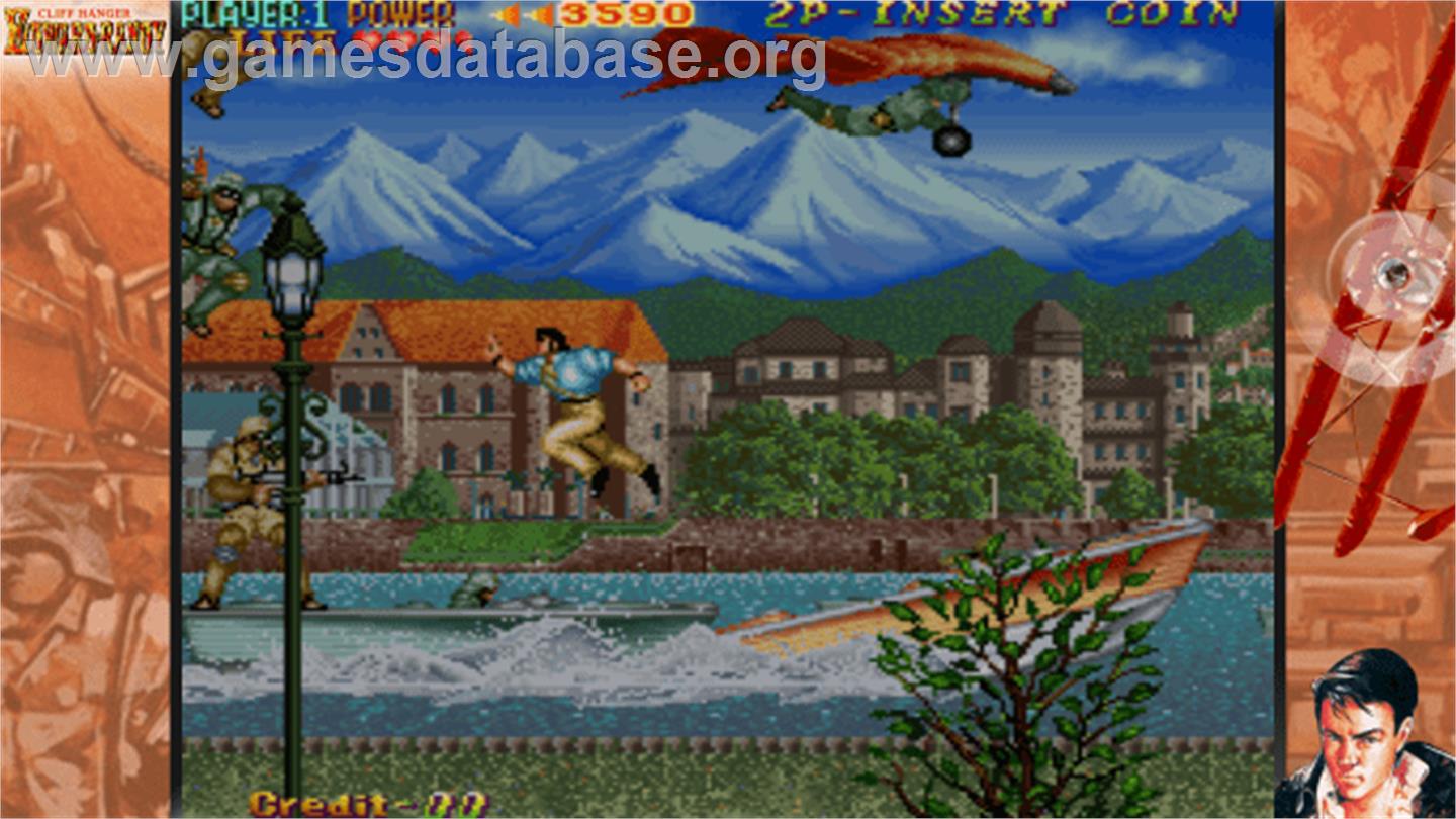 The Cliffhanger - Edward Randy - Arcade - Artwork - Artwork