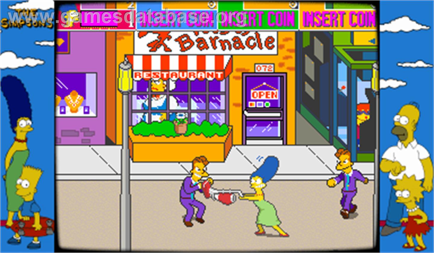 The Simpsons - Arcade - Artwork - Artwork