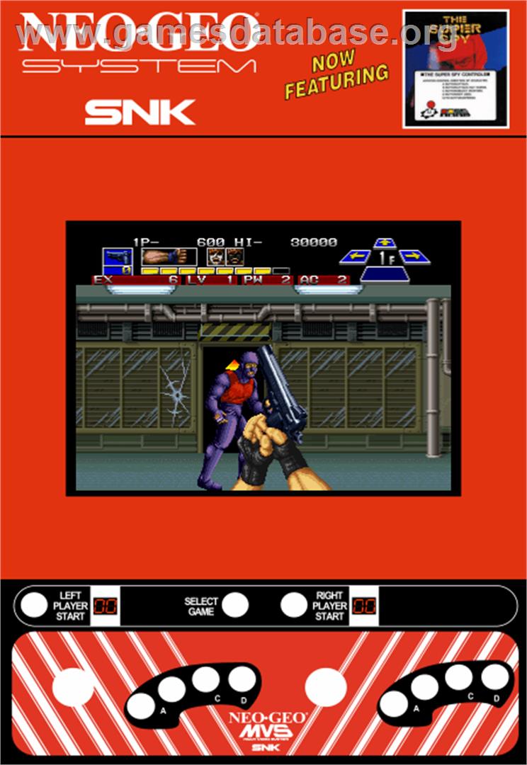 The Super Spy - Arcade - Artwork - Artwork