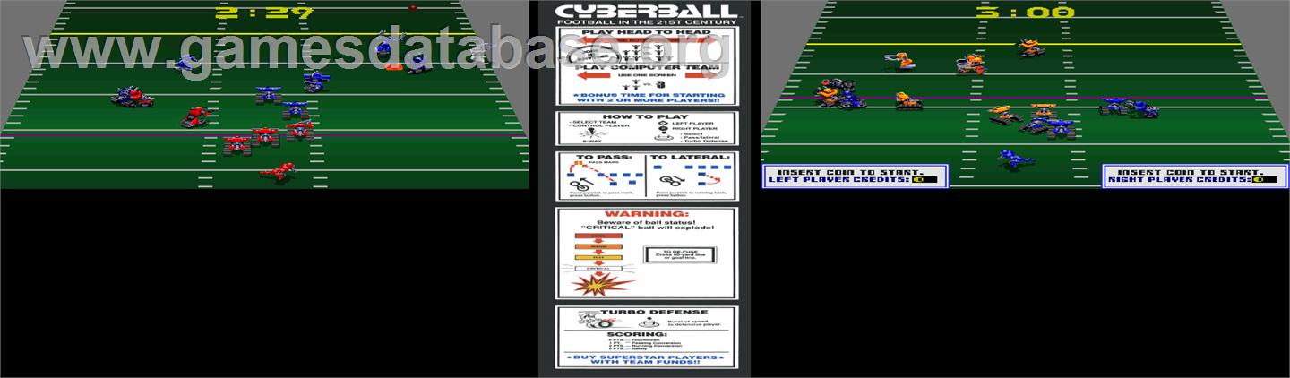 Tournament Cyberball 2072 - Arcade - Artwork - Artwork