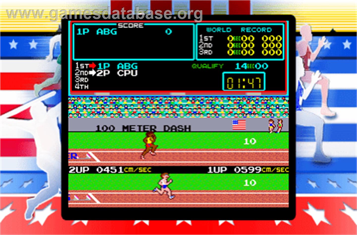 Track & Field - Arcade - Artwork - Artwork