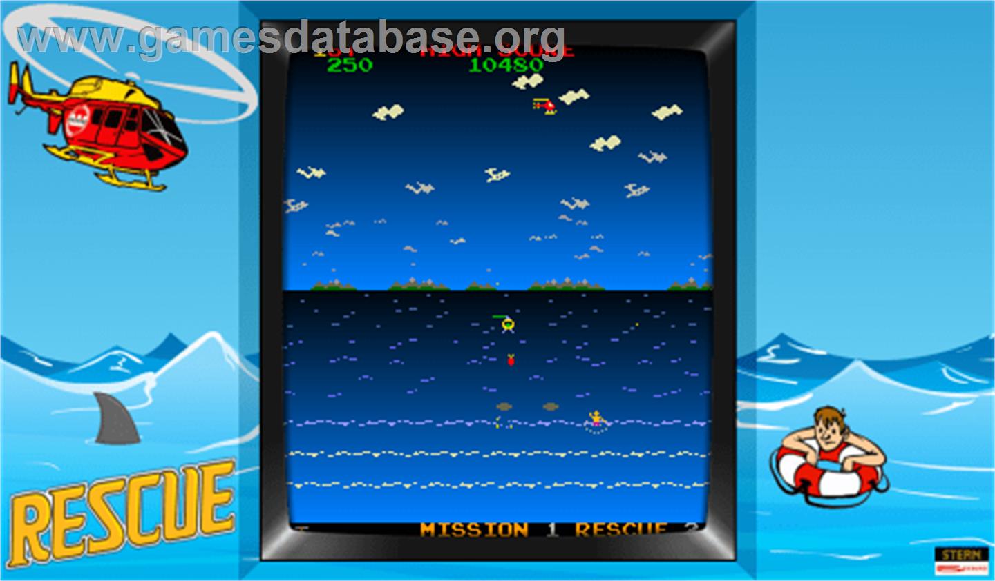 Tuono Blu - Arcade - Artwork - Artwork