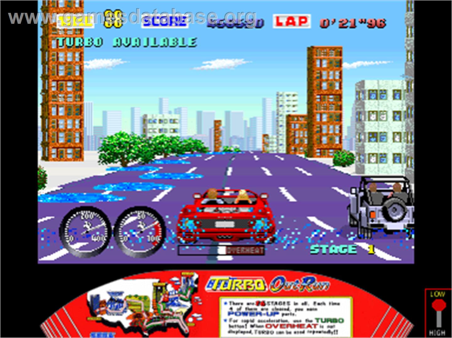 Turbo Out Run - Arcade - Artwork - Artwork