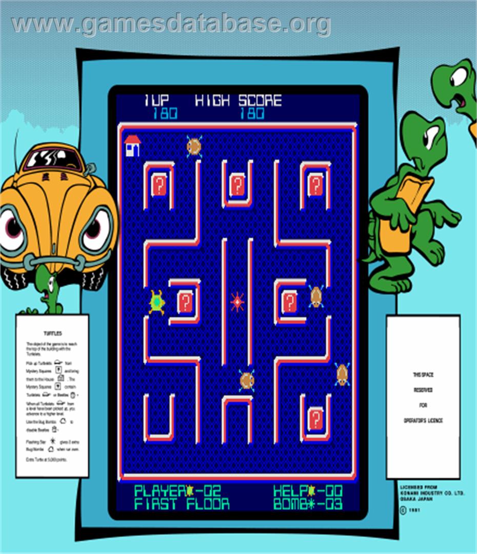 Turtles - Arcade - Artwork - Artwork