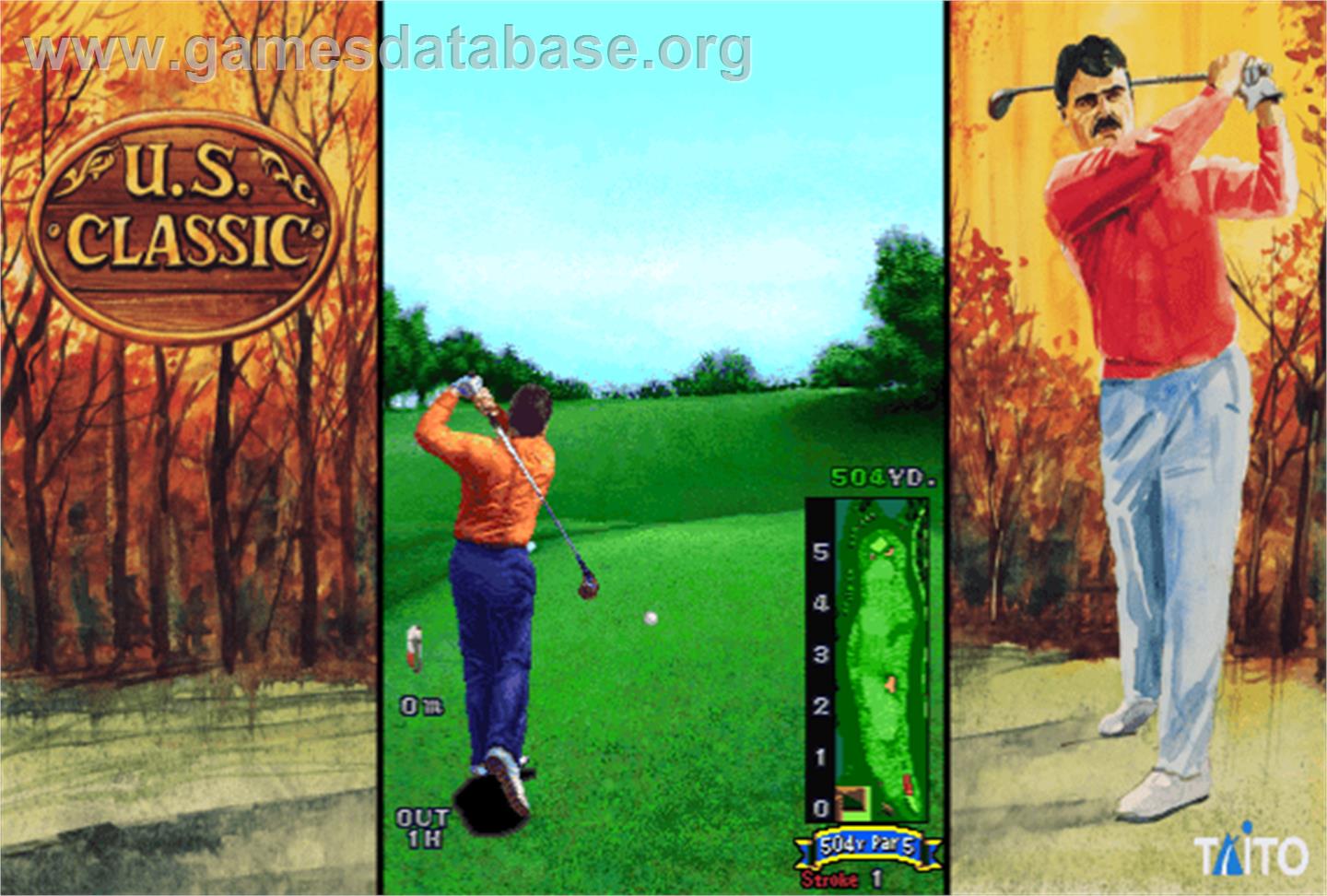 U.S. Classic - Arcade - Artwork - Artwork