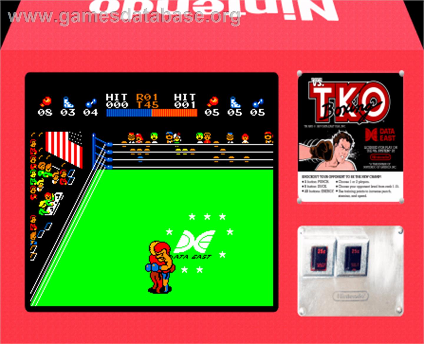 Vs. T.K.O. Boxing - Arcade - Artwork - Artwork