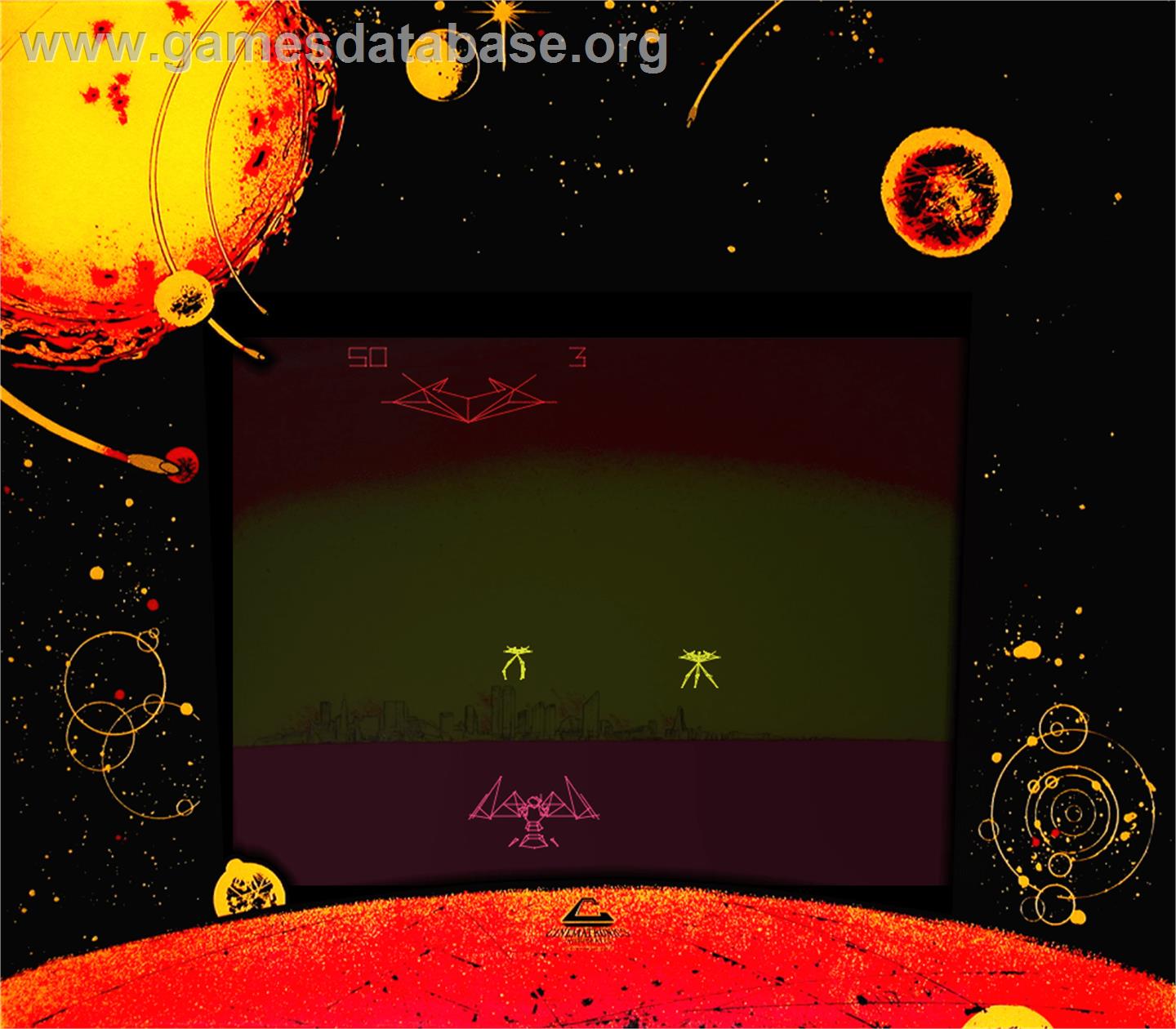 War of the Worlds - Arcade - Artwork - Artwork