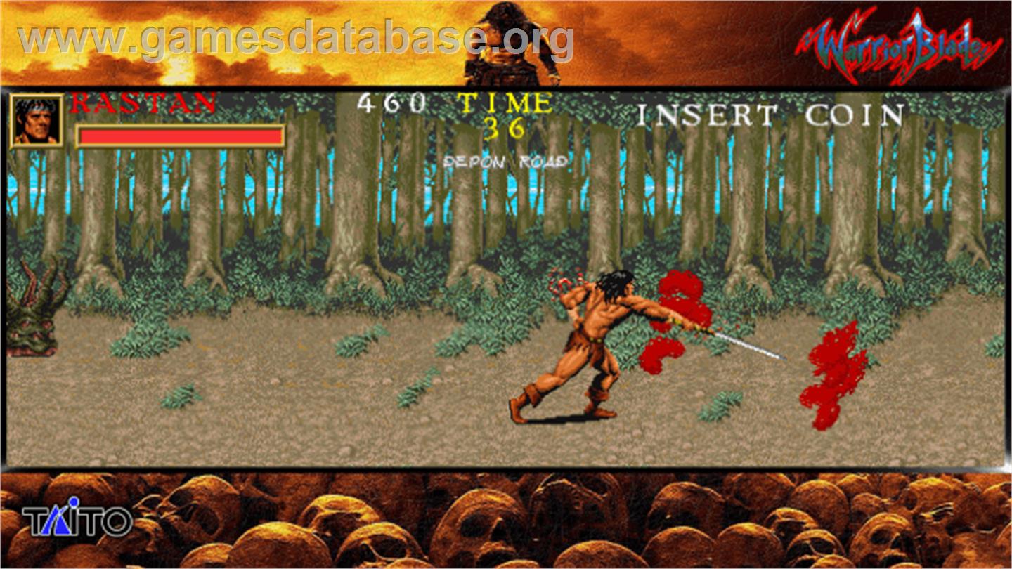 Warrior Blade - Rastan Saga Episode III - Arcade - Artwork - Artwork